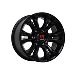 MONSTER SIEGE SATIN BLACK|18X9 6/139.7, Offset +35, Centre bore 106.1, Load Rating 1500 kg