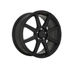 MOTEGI MR142 CS8 Satin Black Passenger|18X8 10/108-114.3, Offset +45, Centre bore 72.6, Load Rating 760 kg