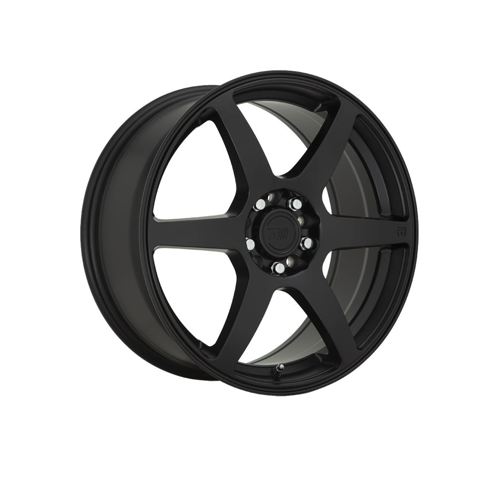 MOTEGI MR143 CS6 Satin Black Passenger/SUV|18X8 10/114.3-120, Offset +45, Centre bore 74.1, Load Rating 760 kg