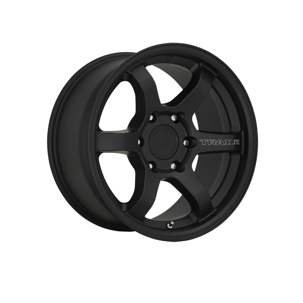 MOTEGI MR150 TRAILITE Satin Black 4x4|17X8.5 6/139.7, Offset +0, Centre bore 106.2, Load Rating 1134 kg