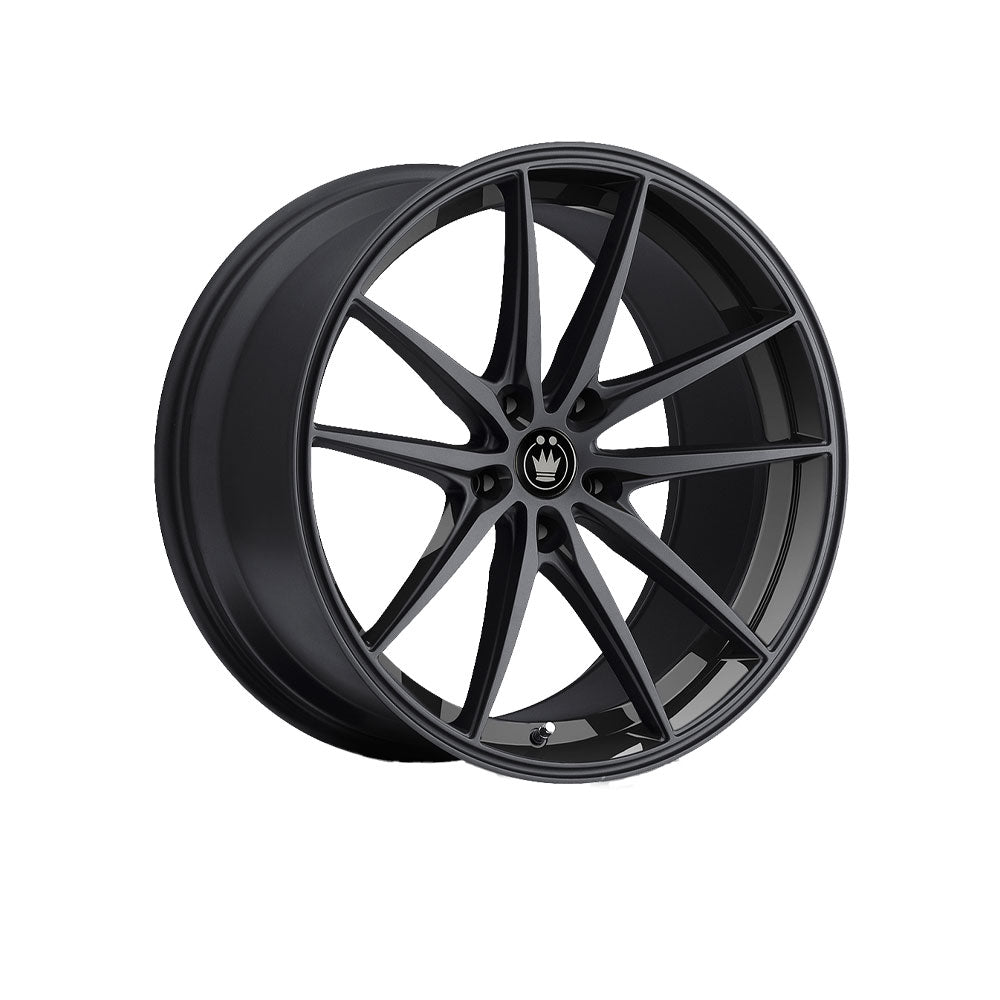 KONIG OVERSTEER GLOSS BLACK Passenger|18X8 5/114.3, Offset +40, Centre bore 73.1, Load Rating 690 kg