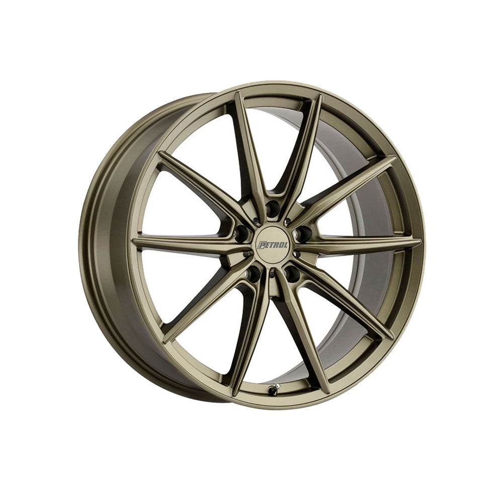 PETROL P4B MATTE BRONZE Passenger|20X8.5 5/120, Offset +34, Centre bore 76.1, Load Rating 909 kg