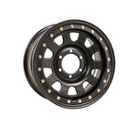 PDW STEEL WHEELS D-OUTBACK IBL SATIN BLACK|17X8 6/114.3, Offset +20, Centre bore 66.1, Load Rating 1200 kg