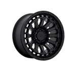 BLACK RHINO RAID MATTE BLACK 4x4|20X9.5 6/139.7, Offset +12, Centre bore 112.1, Load Rating 1133 kg
