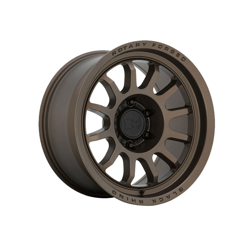 BLACK RHINO RAPID MATTE BRONZE 4x4|17X9 6/139.7, Offset +12, Centre bore 112, Load Rating 1111 kg