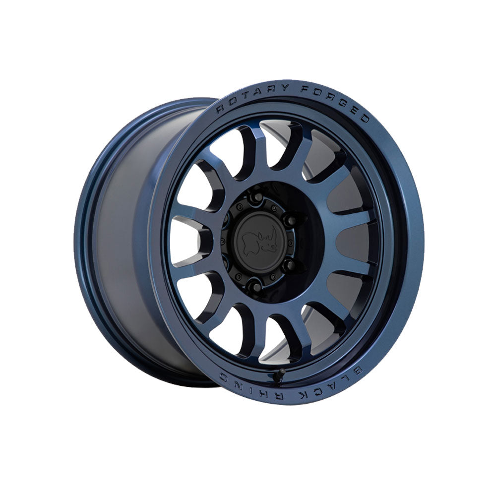 BLACK RHINO RAPID MIDNIGHT BLUE 4x4|17X8.5 6/139.7, Offset +0, Centre bore 112, Load Rating 1111 kg