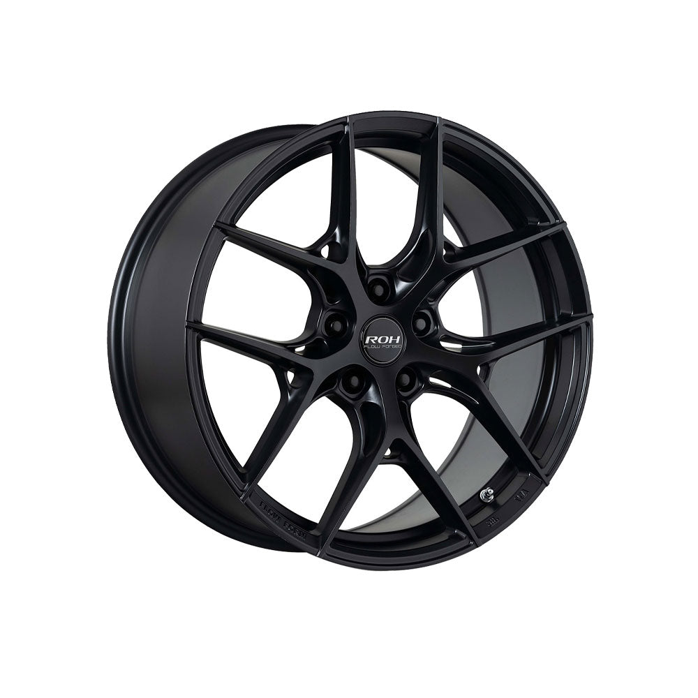 ROH WHEELS RF6 MATTE BLACK Passenger|18X8 5/120, Offset +38, Centre bore 76, Load Rating 700 kg