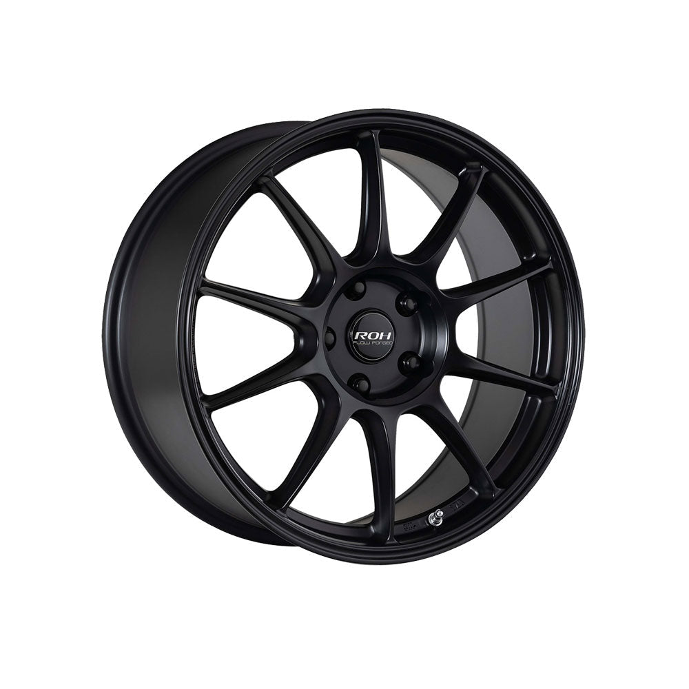 ROH WHEELS RF7 MATTE BLACK Passenger|15X6.5 4/100, Offset +40, Centre bore 76, Load Rating 690 kg
