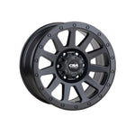 CSA WHEELS RIDGELINE LARGE CAP Satin Black 4x4|20X9 5/150, Offset +35, Centre bore 110.1, Load Rating 1250 kg