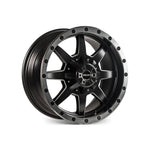 ROH WHEELS BEADLOCK MATTE BLACK/GRAPHITE TINT 4x4|16X8 5/150, Offset +0, Centre bore 110, Load Rating 1500 kg