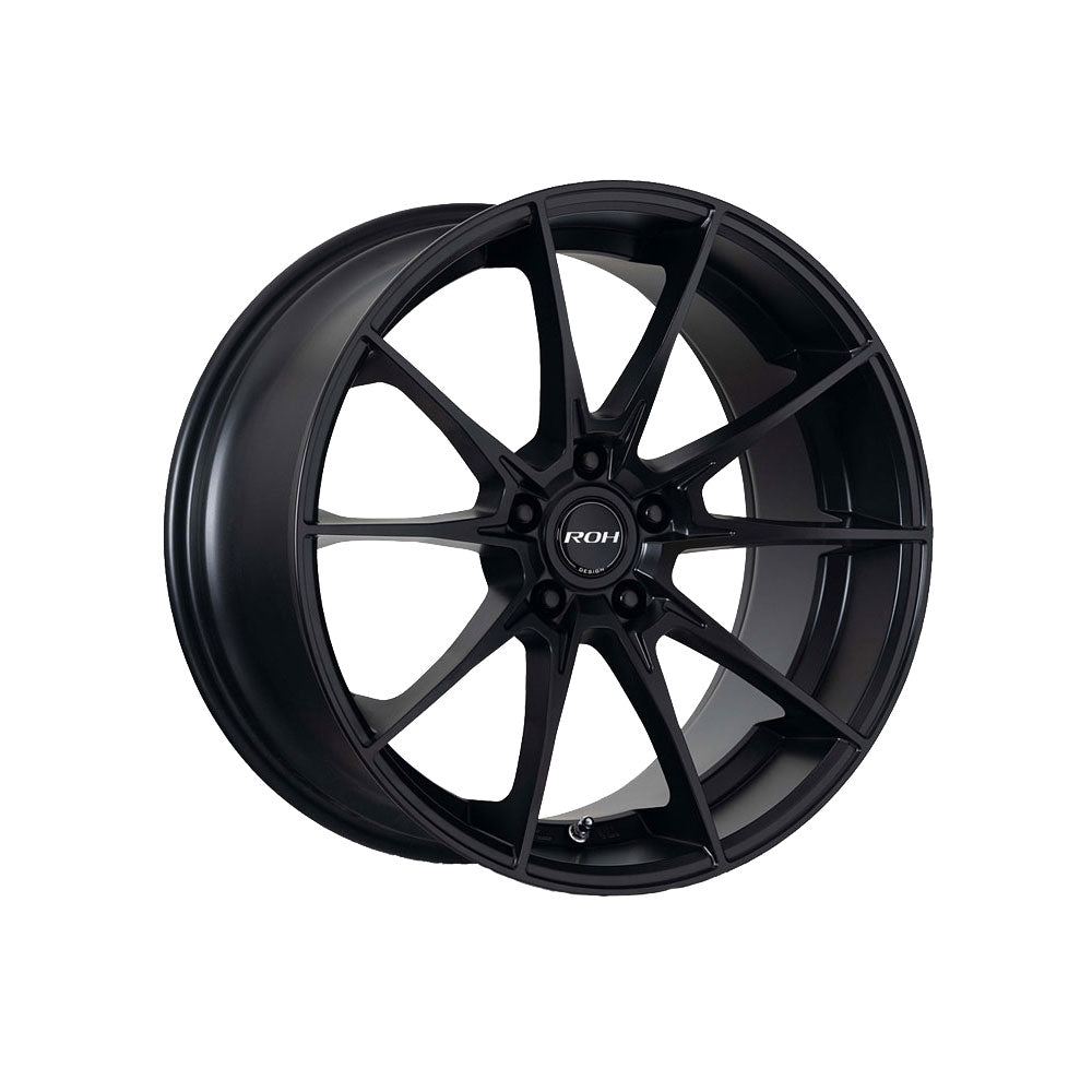 ROH WHEELS PURSUIT MATTE BLACK Passenger|19X9.5 5/120, Offset +40, Centre bore 76, Load Rating 762 kg