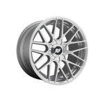 ROTIFORM 1PC R140 RSE GLOSS SILVER Passenger|18X8.5 10/100-112, Offset +45, Centre bore 66.6, Load Rating 725 kg