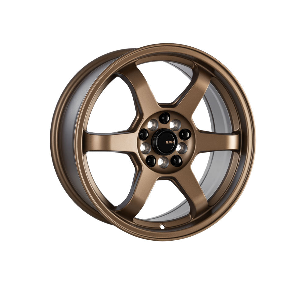 KING WHEELS SHIFT SATIN BRONZE Passenger|17X7.5 10/100-114.3, Offset +40, Centre bore 73.1, Load Rating 760 kg