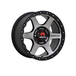 MONSTER SNIPER BLACK TINT/SATIN BLACK 4x4|17X8.5 6/114.3, Offset +35, Centre bore 66.1, Load Rating 1500 kg