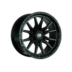 KING OFFROAD STRYKER SATIN BLACK 4x4|18X9 6/139.7, Offset +18, Centre bore 108.2, Load Rating 1200 kg