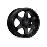 ROH WHEELS TORQUE MATTE BLACK 4x4|17X8 10/114.3-120, Offset +35, Centre bore 76, Load Rating 1050 kg