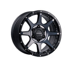 ROH WHEELS TROPHY MATTE BLACK/GRAPHITE TINT 4x4|17X8 6/114.3, Offset +30, Centre bore 66.1, Load Rating 1050 kg