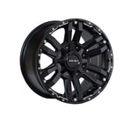 ROH WHEELS VAPOUR MATTE BLACK 4x4|17X9 10/120-127, Offset +30, Centre bore 76, Load Rating 1500 kg