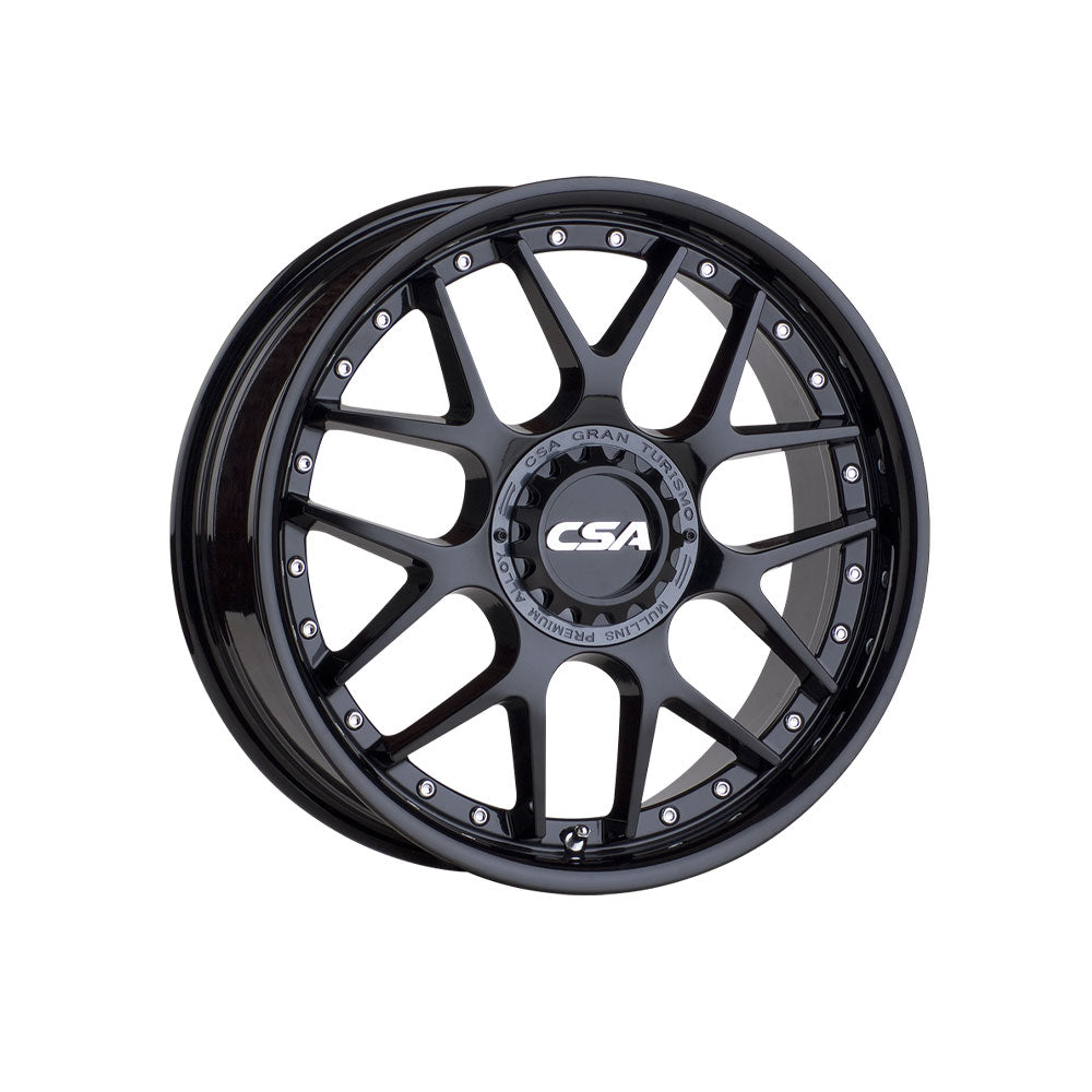 CSA WHEELS VERTIGO GT Gloss Black Passenger|18X8 10/100-112, Offset +43, Centre bore 73.1, Load Rating 850 kg