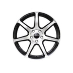 AUSCAR EVO BLACK MACHINED 4x4|18X8 5/100, Offset +42, Centre bore 73.1, Load Rating 850 kg
