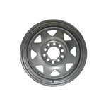 KING WHEELS GALVANISED GALVANISED 4x4|13X4.5 10/108-114.3, Offset +0, Centre bore 75, Load Rating 750 kg
