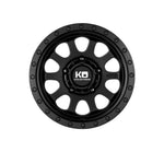 KING OFFROAD HURRICANE 2 Satin Black|17X9 5/127, Offset +12, Centre bore 71.6, Load Rating 1600 kg