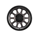 KING OFFROAD HURRICANE SATIN BLACK DARK TINT 4x4|18X8 6/139.7, Offset +45, Centre bore 108.1, Load Rating 1600 kg
