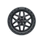 BLACK RHINO KELSO MATTE BLACK W BLACK BOLT 4x4|17X9 6/139, Offset +0, Centre bore 112, Load Rating 1113 kg
