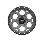 KMC KM541 DIRTY HARRY Satin Gray With Black Lip 4x4|17X8.5 6/139.7, Offset +18, Centre bore 106.2, Load Rating 1133 kg