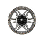 KING OFFROAD KONG RAW SILVER MACHINED 4x4|17X9 6/139.7, Offset +12, Centre bore 108.1, Load Rating 1600 kg