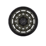BLACK RHINO LEGION OLIVE DRAB GREEN WITH BLACK LIP 4x4|17X9 5/127, Offset +0, Centre bore 71.5, Load Rating 1133 kg