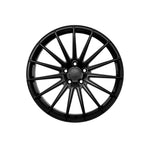 KING WHEELS MILANO SATIN BLACK Passenger|19X8.5 5/120, Offset +35, Centre bore 73.1, Load Rating 700 kg