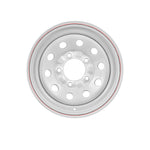 KING WHEELS MODULAR WHITE 4X4|17X7.5 6/139.7, Offset +25, Centre bore 106.1, Load Rating 1400 kg