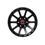 MONSTER WEAPON Satin Black|18X8 6/139.7, Offset +30, Centre bore 106.1, Load Rating 1250 kg