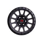 MONSTER AMMO Satin Black 4x4|20X8.5 6/139.7, Offset +35, Centre bore 106.1, Load Rating 1500 kg
