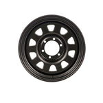 PDW STEEL WHEELS D-OUTBACK BLACK 4X4|17X8 6/114.3, Offset +30, Centre bore 66.1, Load Rating 1200 kg