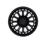 BLACK RHINO RAID MATTE BLACK 4x4|17X8.5 6/139.7, Offset +0, Centre bore 112.1, Load Rating 1133 kg