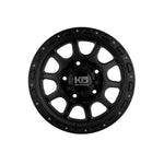 KING OFFROAD RAZOR SATIN BLACK 4x4|15X7 5/139.7, Offset +0, Centre bore 108.2, Load Rating 765 kg