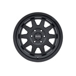 BLACK RHINO STADIUM MATTE BLACK 4x4|16X8 6/130, Offset +45, Centre bore 84.1, Load Rating 1496 kg
