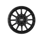 KING OFFROAD TACTIC SATIN BLACK 4x4|17X9 12/130-139.7, Offset +15, Centre bore 106.1, Load Rating 1136 kg