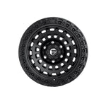 FUEL 1PC D633 ZEPHYR MATTE BLACK 4x4|17X9 5/127, Offset -12, Centre bore 71.5, Load Rating 1134 kg