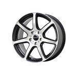 AUSCAR EVO BLACK MACHINED 4x4|16X7 4/100, Offset +40, Centre bore 73.1, Load Rating 750 kg