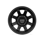 KMC KM723 TRAIL SATIN BLACK 4x4|17X8.5 6/139.7, Offset +0, Centre bore 106.1, Load Rating 1133 kg