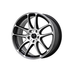 AUSCAR RSPEC BLACK MACHINED 4x4|18X8 5/114.3, Offset +42, Centre bore 73.1, Load Rating 850 kg