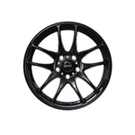 AUSCAR RSPEC GLOSS BLACK 4x4|17X7.5 5/114.3, Offset +40, Centre bore 73.1, Load Rating 850 kg