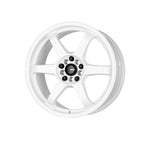KING WHEELS SHIFT GLOSS WHITE Passenger|17X7.5 10/100-114.3, Offset +40, Centre bore 73.1, Load Rating 760 kg