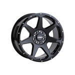 CSA WHEELS Hawk Small Cap GLOSS BLACK 4x4|17X9 10/114.3-120, Offset +35, Centre bore 73.1, Load Rating 1250 kg