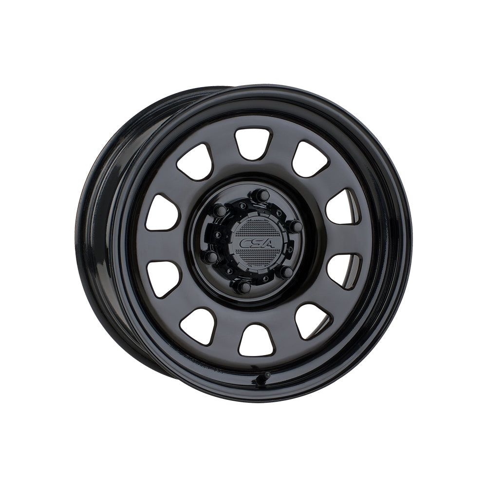 CSA WHEELS Ranger AT - D-Hole BLACK 4x4|17X8 6/139.7, Offset +10, Centre bore 110, Load Rating 1150 kg