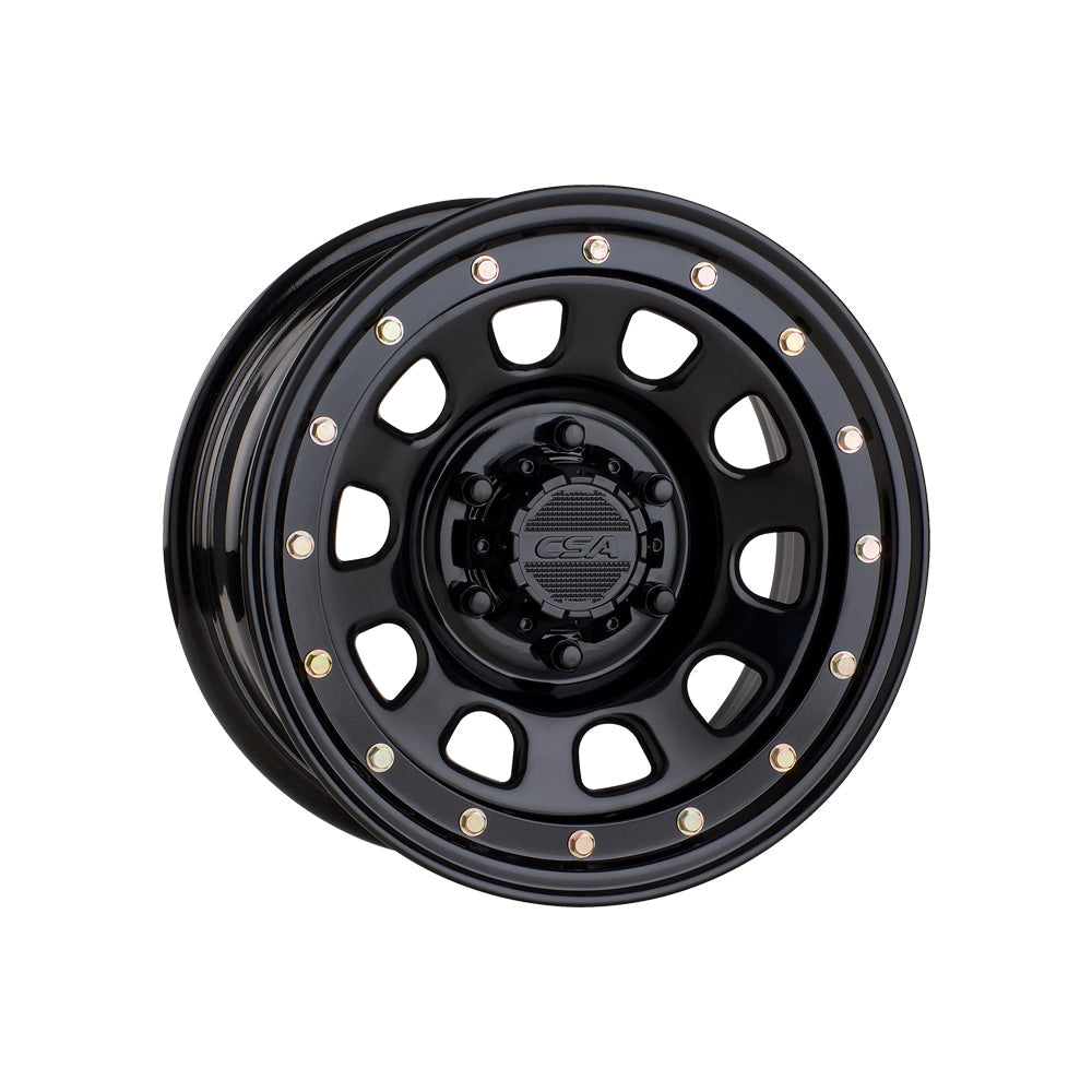 CSA WHEELS Ranger MT - D-Hole BLACK 4x4|17X9 6/139.7, Offset +35, Centre bore 110, Load Rating 1150 kg