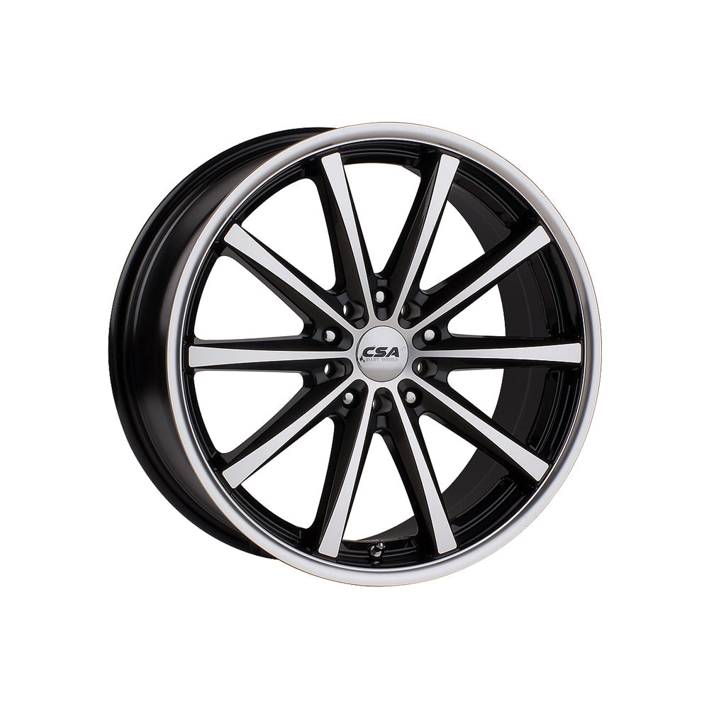 CSA WHEELS Savanna GUNMETAL BLACK MACHINED FACE Passenger|16X6.5 10/108-114.3, Offset +45, Centre bore 73.1, Load Rating 690 kg